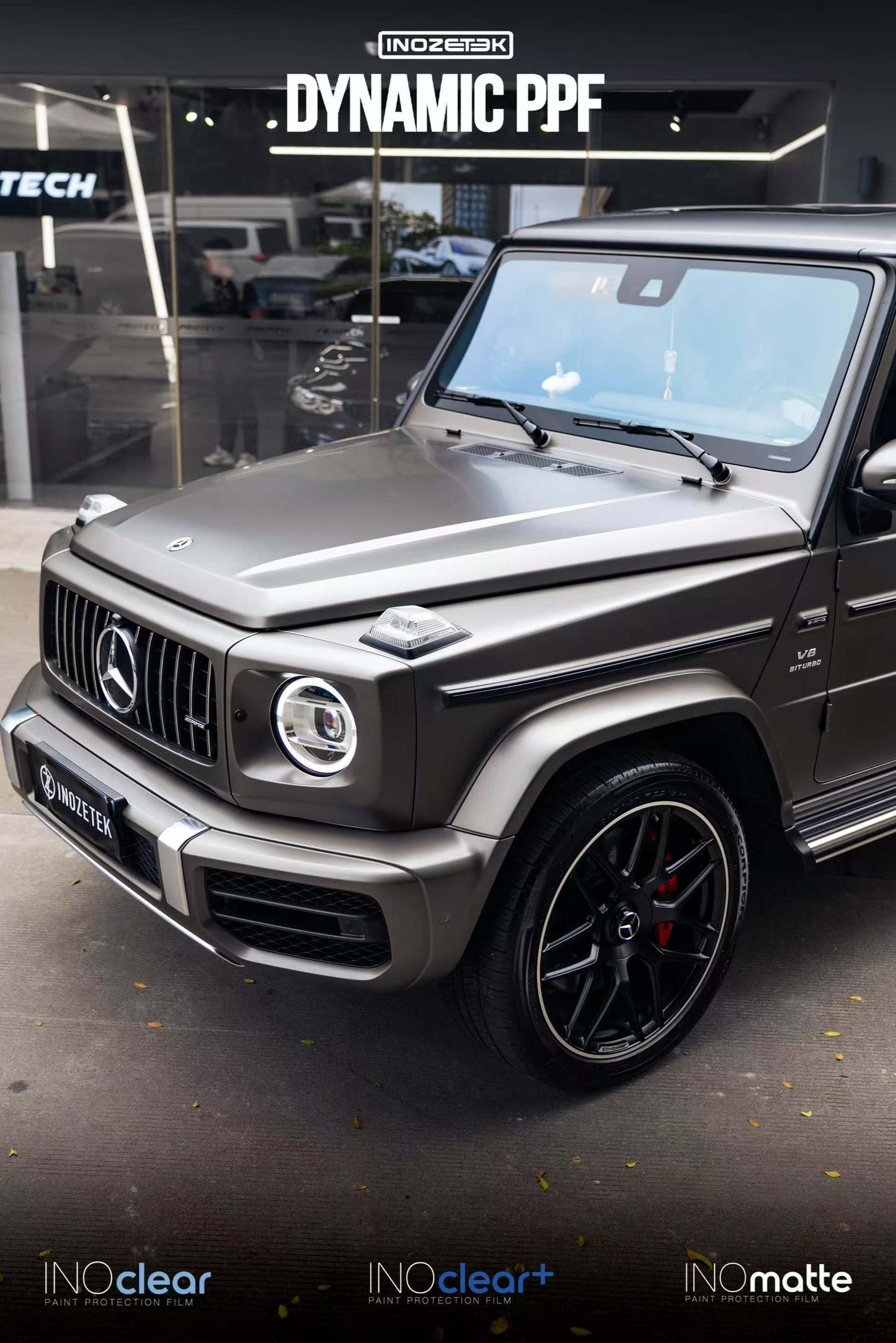 INOMATTE - 7.5MIL Matte Paint Protection Film 60" x 50FT