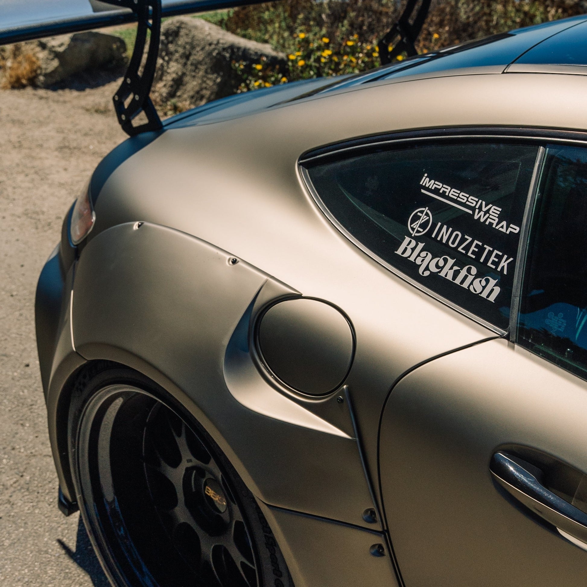 DPPF813 - Satin Liquid Metallic Titanium - Inozetek USA