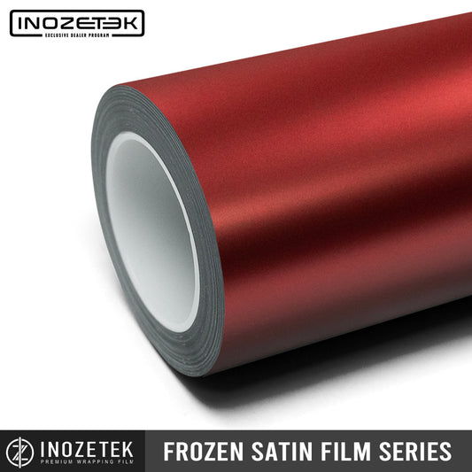 FS2003 - Frozen Satin Aluminum Red - Inozetek USA
