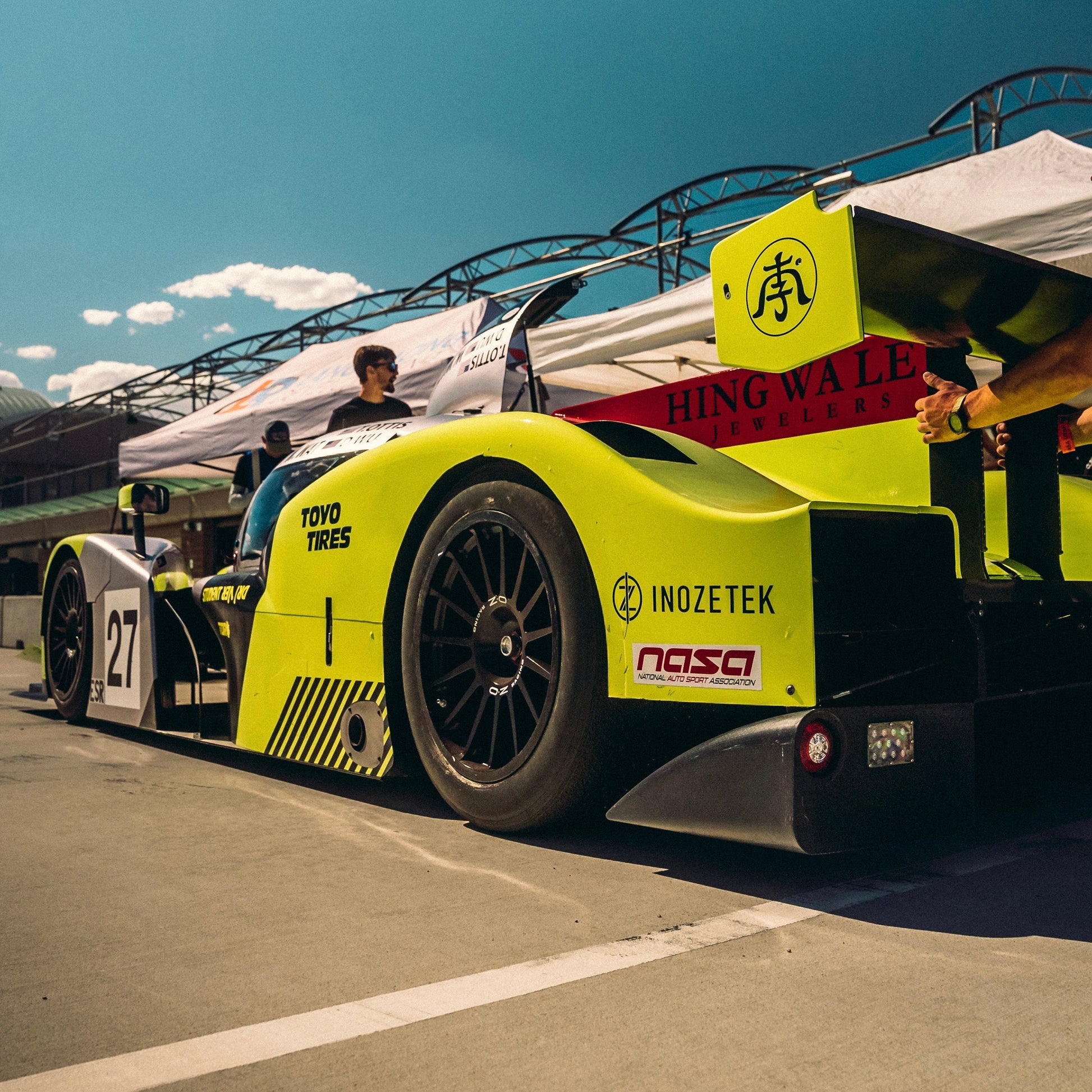 Super Gloss Student Driver Racing Green - Inozetek USA