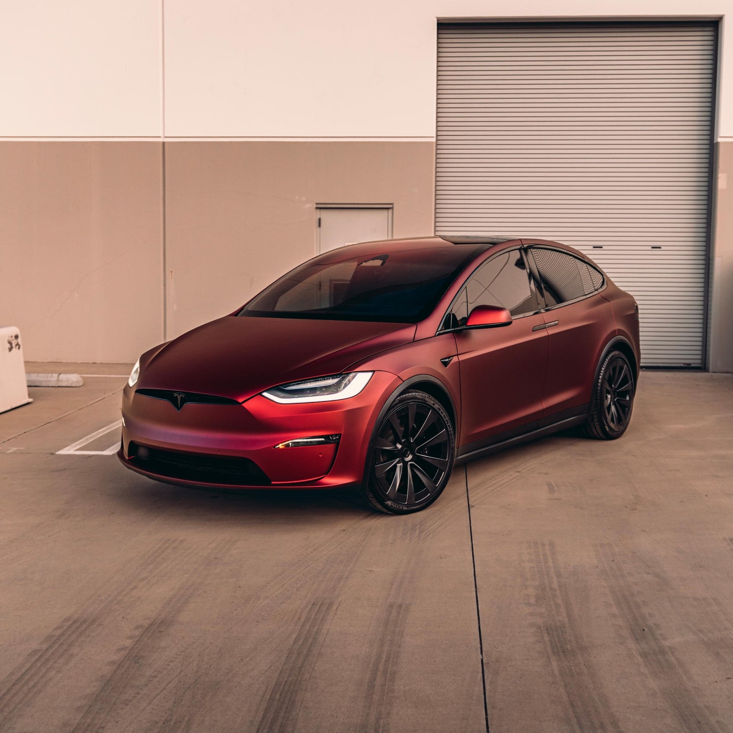 DPPF806 - Satin Liquid Metallic Blood Red - Inozetek USA