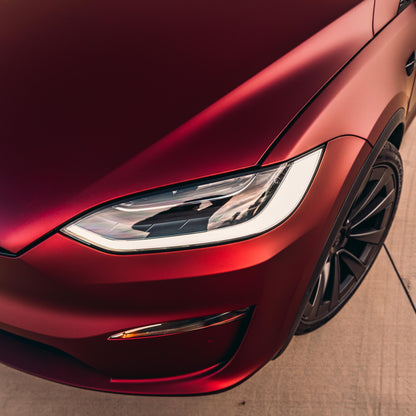 DPPF806 - Satin Liquid Metallic Blood Red - Inozetek USA