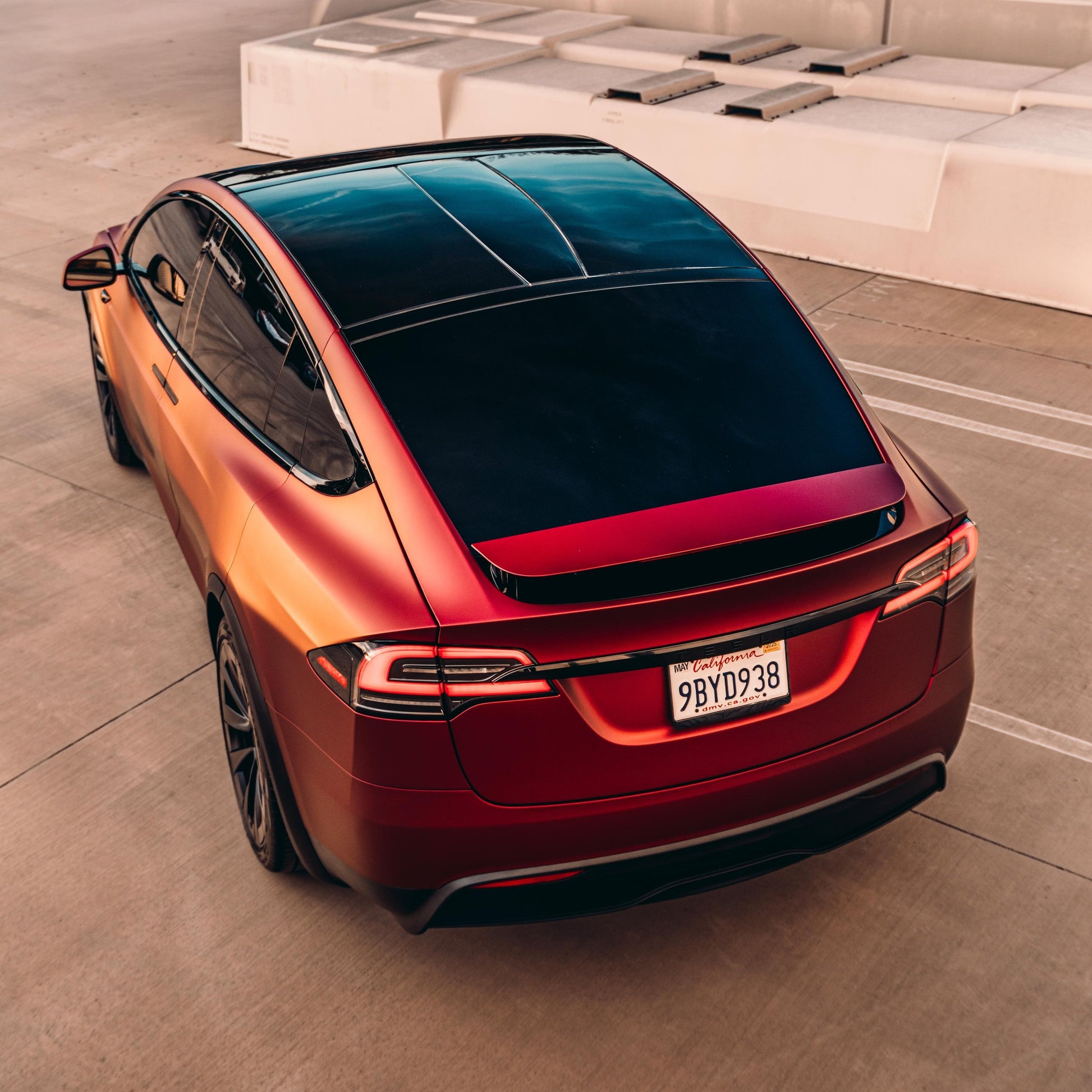 DPPF806 - Satin Liquid Metallic Blood Red - Inozetek USA