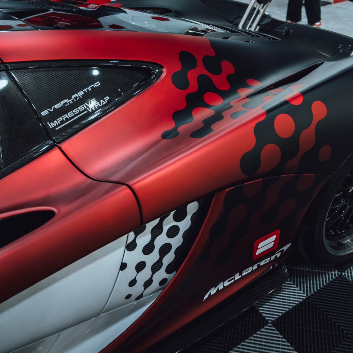 DPPF806 - Satin Liquid Metallic Blood Red - Inozetek USA